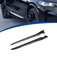 Black Samurai Style Side Skirts for BMW X5/X6 (F15/F16) - ABS Material