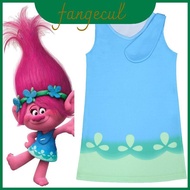 Cute Poppy Trolls Cosplay Costume for Kids - Ideal for Birthdays and Celebrations