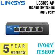 Linksys LGS105-AP Gigabit Switching Hub 5 Port