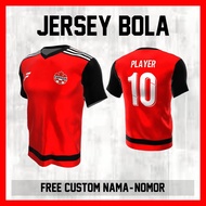 Football Jersey Canada National Team Shoulder Line Custom Shirt Name and Back Number - 113
