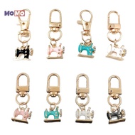 MOMO 4pcs Keychains – A Of Memory & Meaning, Vintage Miniature Enamel Metal Keychain new