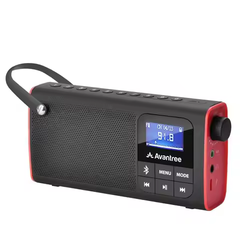 SP850 Portable 3in1 FM Radio with Bluetooth Speaker amp SD Card MP3 Player Rechargeable Mini Radio w