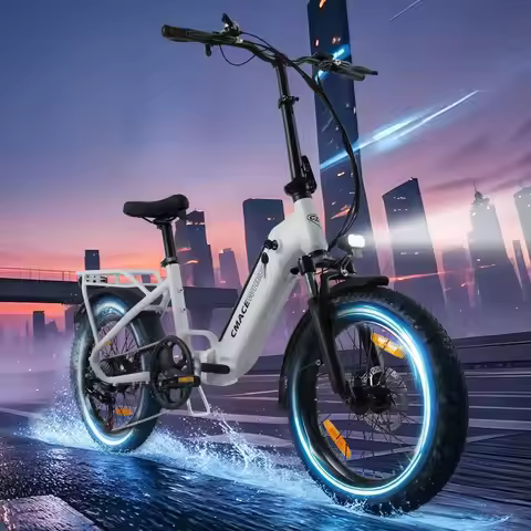 CMACEWHEEL VT4 Urban Electric Bike 20"*3.0"Tires Maximum Speed25 KM/H Adult Electric Bike 36V 665Wpe
