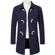 SHEIN Men Pocket Patched Duffle Winter Coat