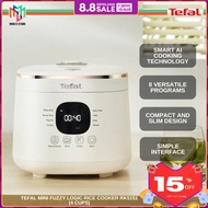 Tefal RK5151 Mini Fuzzy Logic Rice Cooker (4 cups) Smart AI Cooking Technology Simple Interface RK51