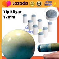 Slip On Tip & Ferrule Selongsong Stik Biliar Billiard Cue Stick Bilyar