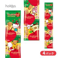 +東瀛go+ HOKKA  北陸 三麗鷗系列 蘋果風味餅乾 造型四連餅 4連餅 56g  日本必買 日本進口