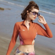 Jenim Sports Marina Swim crop top mela