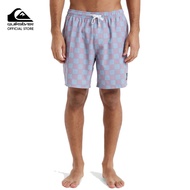 Quiksilver Men Original 17" Swim Shorts - Eldelberry Checker