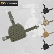 IDOGEAR Tactical MOLLE Panel Multi-function Belt Attachment Thigh Expansion Tactical Accessories 396