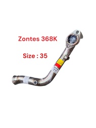 คอท่อ Zontes 368K Year 2025 Stainless Size 35 mm.