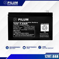 12V 7.0AH Sealed Rechargeable Battery / UPS Battery / Battery for UPS / 7ah Rechargeable Battery / 1