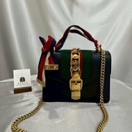 GUCCI 431666 深藍Mini Sylvie