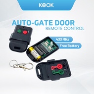 AutoGate Door Remote Control  330MHz 433MHz Auto Gate Wireless Remote (KOOK)