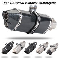 Akrapovic Escape Moto Exhaust Motorcycle Muffler Scooter Pit Bike Dirt Pipe 51mm Universal For trk 5