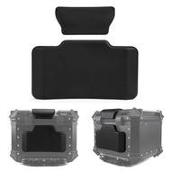 Motorcycle Top Box Back Support Cushion Bike Back Box Luggage Case Universal Backrest(50L Suitcase)