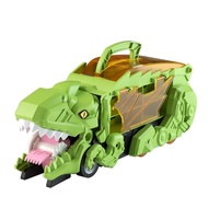 Dinosaur Container Deformation Engineering Truck Children's Educational Truck Alloy Boys Toys 3 Year