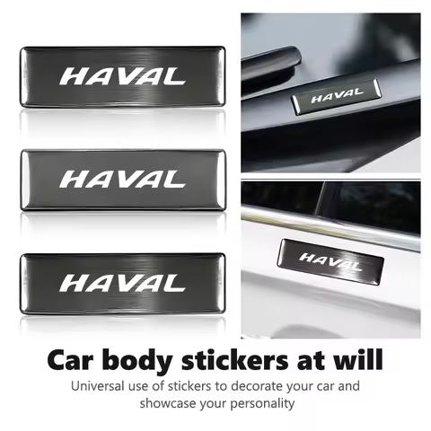 For Haval Metal Sticker Aluminum Badge Emblem Sticker Car Accessories H6 F7 H9 H2 Jolion F7X F7H H5 