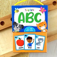 ORIGINAL Tiny Tots Flash Card ABC - Leon Books