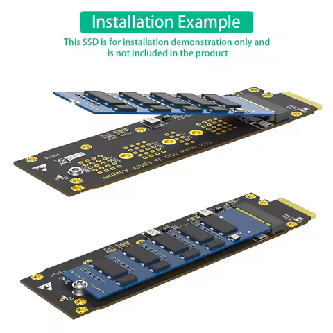 E-Easy To Use-Nvme M.2 SSD To Nvme EDSFF E1.S SSD Adapter