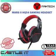 Fantech Mars II HQ54BK Gaming Headset 3.5mm Noise Cancelling Mic Multi Platform Black