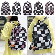Fashion Backpack Student School Bag Beg Galas Korean Version Girl Backpack Large Capacity Backpack L