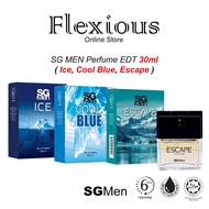 *SG MEN* Perfume EDT 30ml ( Ice ), ( Cool Blue ), ( Escape )