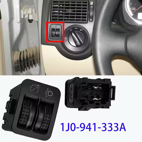 Height Adjustment Switch/Connector Plug FOR VW bora golf 4 1J0-941-333A / 1J0-941-333B