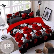 KATUN BON1TA MATERIAL BED SHEET (BUY 1 GET PILLOWCASE & BOLSTER) PREMIUM SOFT COTTON BED SHEET WITH 