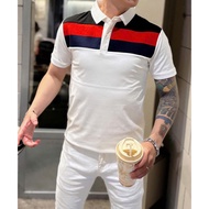 Áo thun nam BALENA đủ màu phối thêu chất vải đẹp mềm mịn chuẩn hình thời trang K_N LUXURY