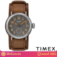 Timex TW2R88000 Welton นาฬิกาข้อมือผู้ชาย สีน้ำตาล (N18)