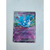 Pokemon azumarill ex ascended heroes card