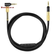 Headphones Replacement Audio Cable for  HD518 HD558 HD598 HD595 HD559 HD569 HD579 HD599(With Microph