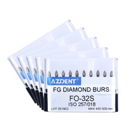 AZDENT FG Diamond Burs FO-32S 10pcs/Box