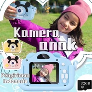 ready.!! Mickey Kamera Anak Anak Mini kids Kamera Digital Kamera