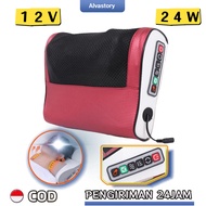 Moketa Portable 8 Ball Massage Pillow Electric Neck Back Massage Pillow Car And Home