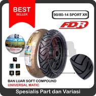 PROMO Ban Luar FDR 90/80-14 Sport XR Soft Compound Racing Balap