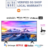 Xiaomi Mi 32" Inch P1 LCD Smart Android TV with free Antenna (SG Set, Xiaomi SG Warranty)