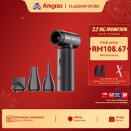 Amgras MetaHeld Fan Ultra2 Portable Turbocharged Handheld Violent fan Ultra High Speed 110000RPM Mul