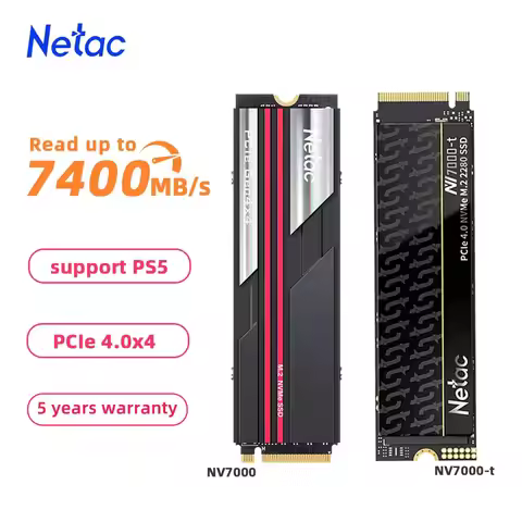 Netac SSD M2 NVMe 1tb 2tb 4tb 512gb NVMe M.2 2280 PCIe4.0x4 Internal Solid State Drive SSD 1tb for P