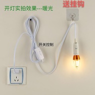 E14 Screw Lamp Holder Wire Hanging Socket Lamp Strip Switch Plug led Bulb DIY Table Lamp Holder Lamp