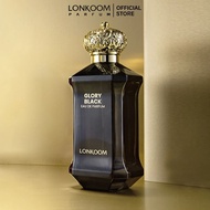 LONKOOM Minyak Wangi Perfume EDP GLORY BLACK Wangian kayu pedas--100ml