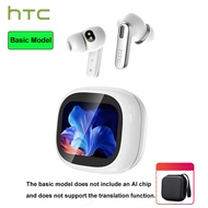 HTC NE46 หูฟังแปลภาษา AI หูฟัง AI แปล เครื่องวัดอัตราการเต้นของหัวใจ Bluetooth 6.0 บลูทูธไร้สาย หน้า