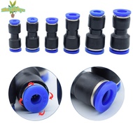 [Mulitibuys] Reducer Straight Push-In Fittings Pneumatic Line Tube Hose Connector 4mm to 16mm