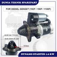 192F 198F 1100F DINAMO STARTER DIESEL ENGINE & DIESEL GENSET 8000 WATT - 10000 WATT