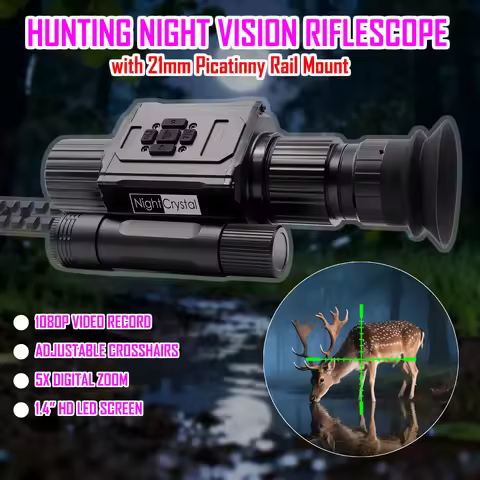 Megaorei NK008 NightCrystal M6 Night Vision Scope Riflescope Infrared Monocular Sight Hunting Camera
