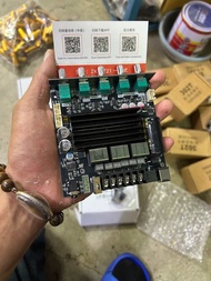 แอมป์จิ๋วบลูทูธdiy ST21 กำลังขับ400w 2.1ch aux usb บลูทูธ