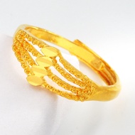ของแท้100% ปรับขนาดได้ แหวนทองไม่ลอก24k แหวนทองไม่ลอก แหวนทองไม่ลอกไม่ดำ แหวนทองแท้ถูกๆ ทองแท้ ผ่อนได้ แหวน0.6กรัม แหวนทอง แหวนครึ่งสลึง ทอง แหวนทองไม่ลอก แหวนทองแท้1/2 แหวนทอง แหวนทอง1กรัมแท้ แหวนทองแท้ 1สลึง มีการรับประกัน แหวนอัญมณีผู้หญิง