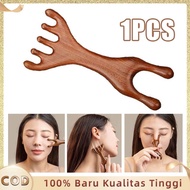 Head Therapy Comb Head Massage Comb Head Meridian Massage Comb Massage Wood Comb Neck Massage Tool T