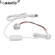 CARNATIOGV LED Spotlight, 5V USB Powered Stepless Dimming Spotlight, Portable Dimmable Breathing Mod